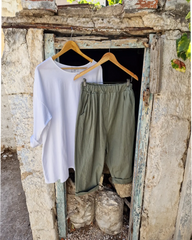 Maxon παντελόνι βράκα με άνετη γραμμή