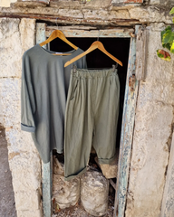 Maxon παντελόνι βράκα με άνετη γραμμή