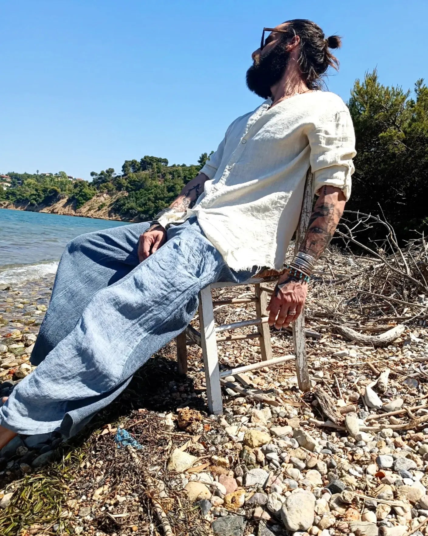 YOGA PANTS Παντελόνα με πολύ Άνετη Γραμμή - Bohoskull