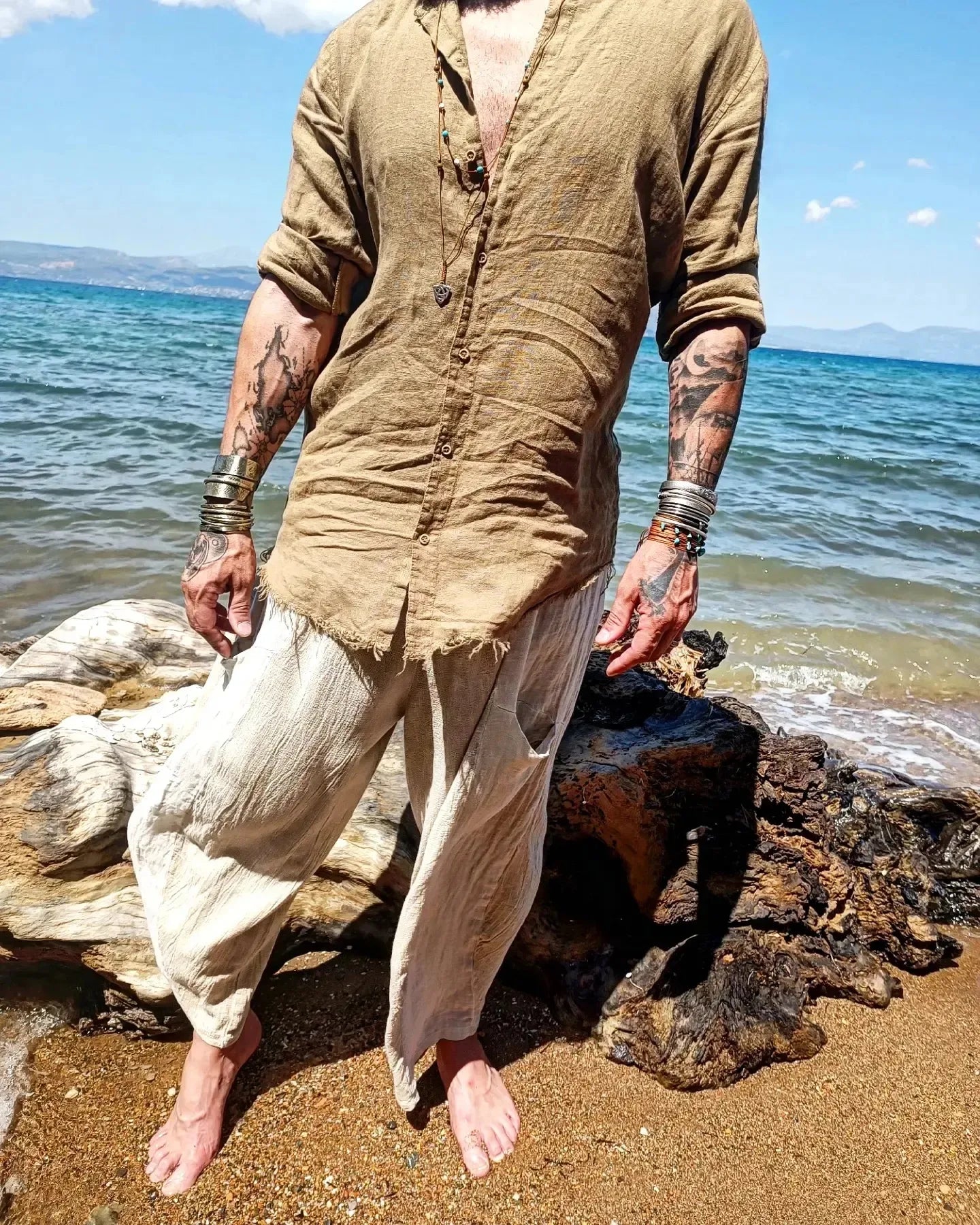 YOGA PANTS Παντελόνα με πολύ Άνετη Γραμμή - Bohoskull