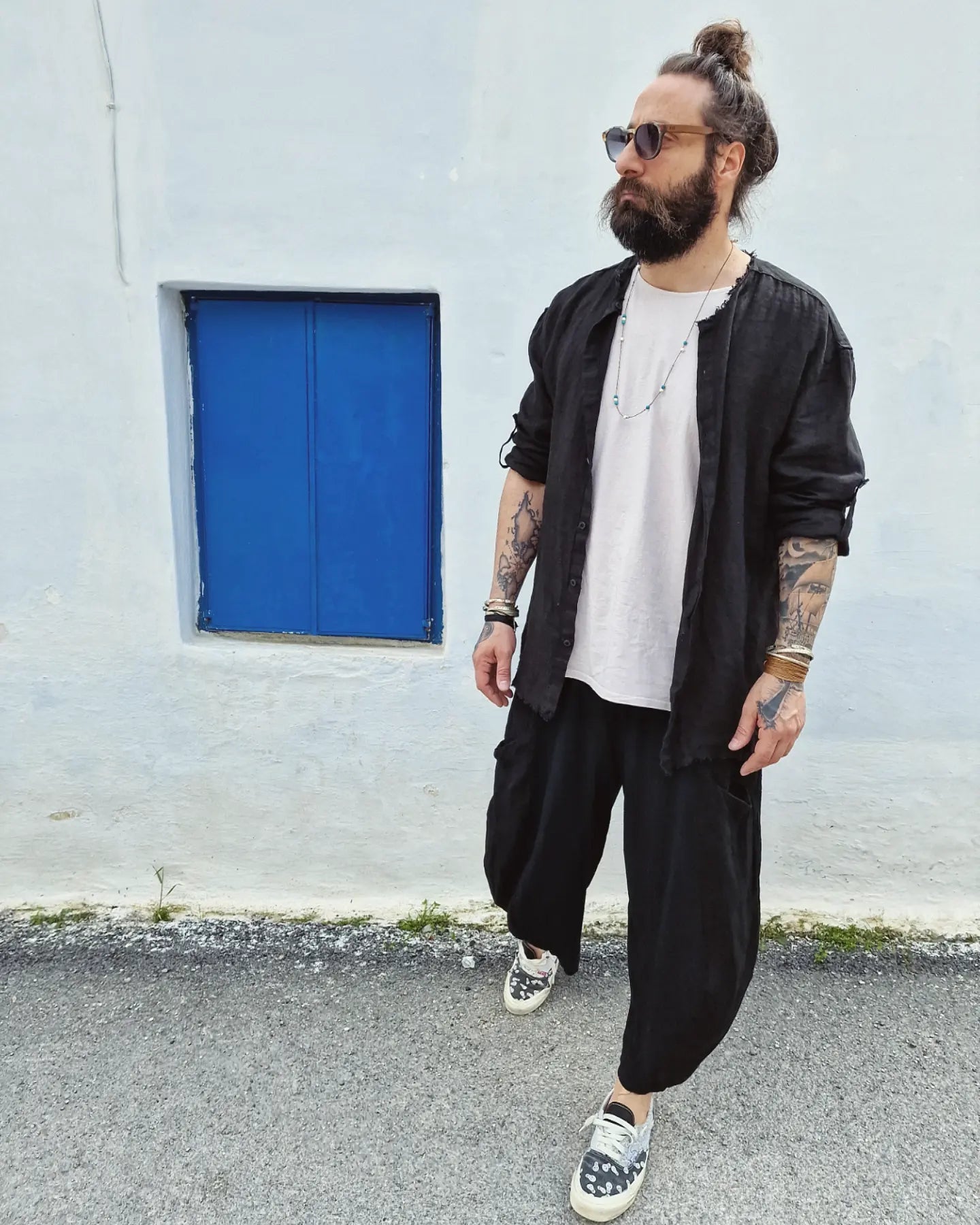 YOGA PANTS Παντελόνα με πολύ Άνετη Γραμμή - Bohoskull