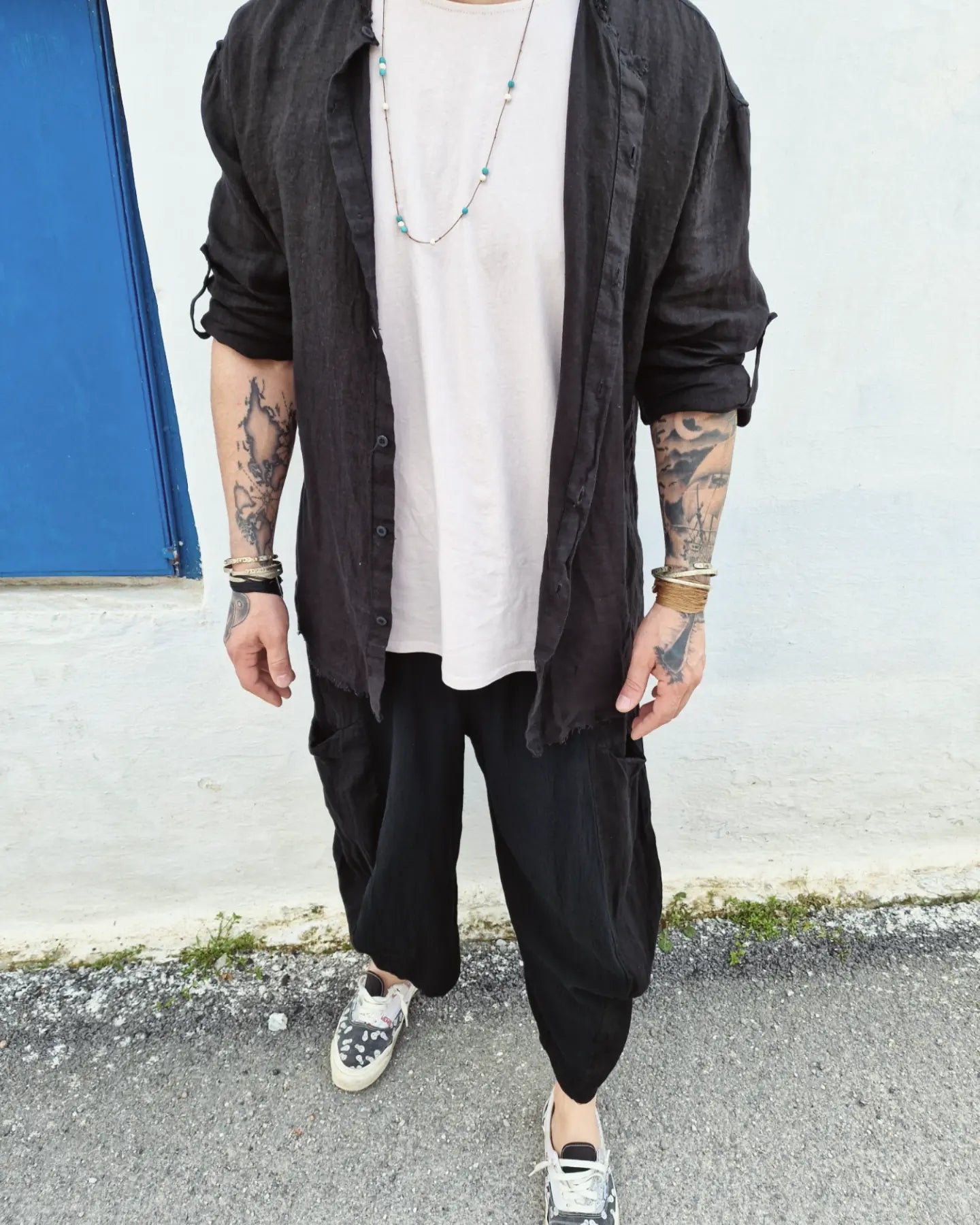 YOGA PANTS Παντελόνα με πολύ Άνετη Γραμμή - Bohoskull