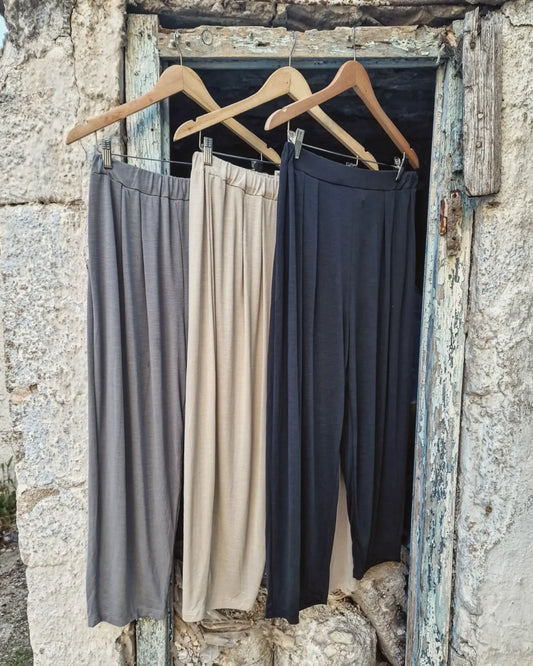 AARON υφασμάτινο παντελόνι onesize σε άνετη γραμμή - Bohoskull