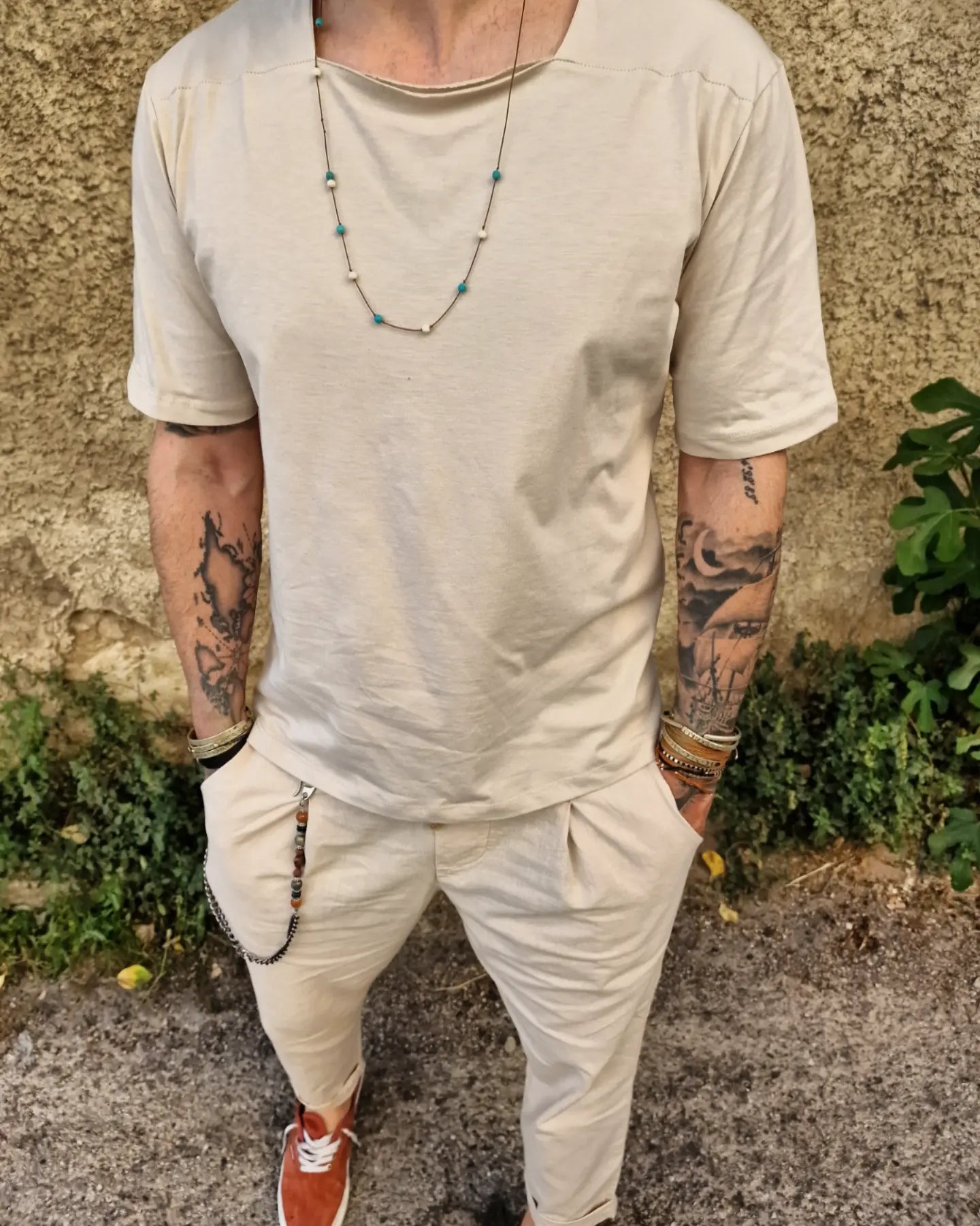 AFRICA Μπλούζα σε Κανονική Γραμμή - Bohoskull