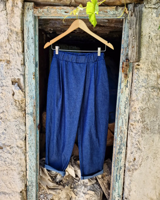 AULE υφασμάτινο παντελόνι onesize με κανονική προς άνετη γραμμή - Bohoskull