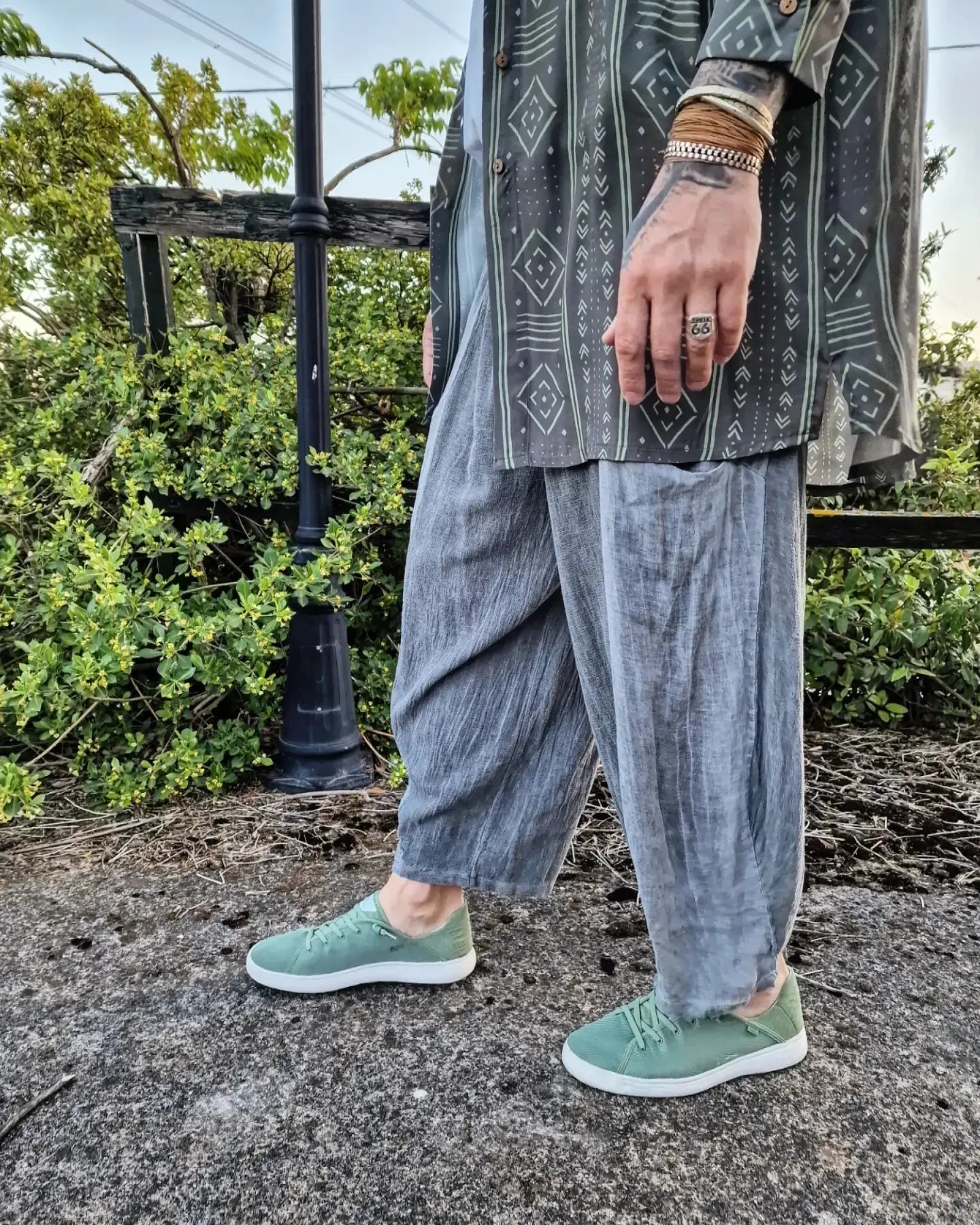 YOGA PANTS Παντελόνα με πολύ Άνετη Γραμμή - Bohoskull