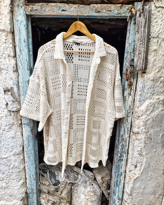 IRIS πουκάμισο σε κανονική γραμμή - Bohoskull