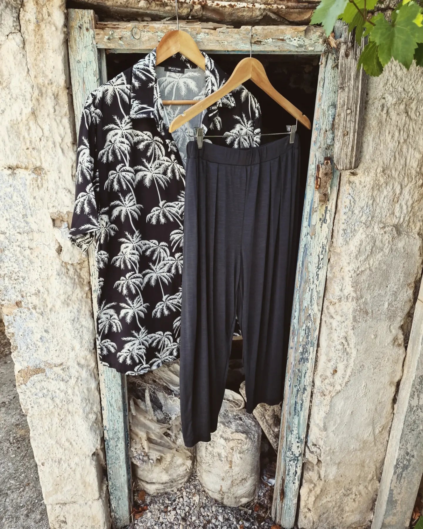 PALM TREE 2 πουκάμισο - Bohoskull