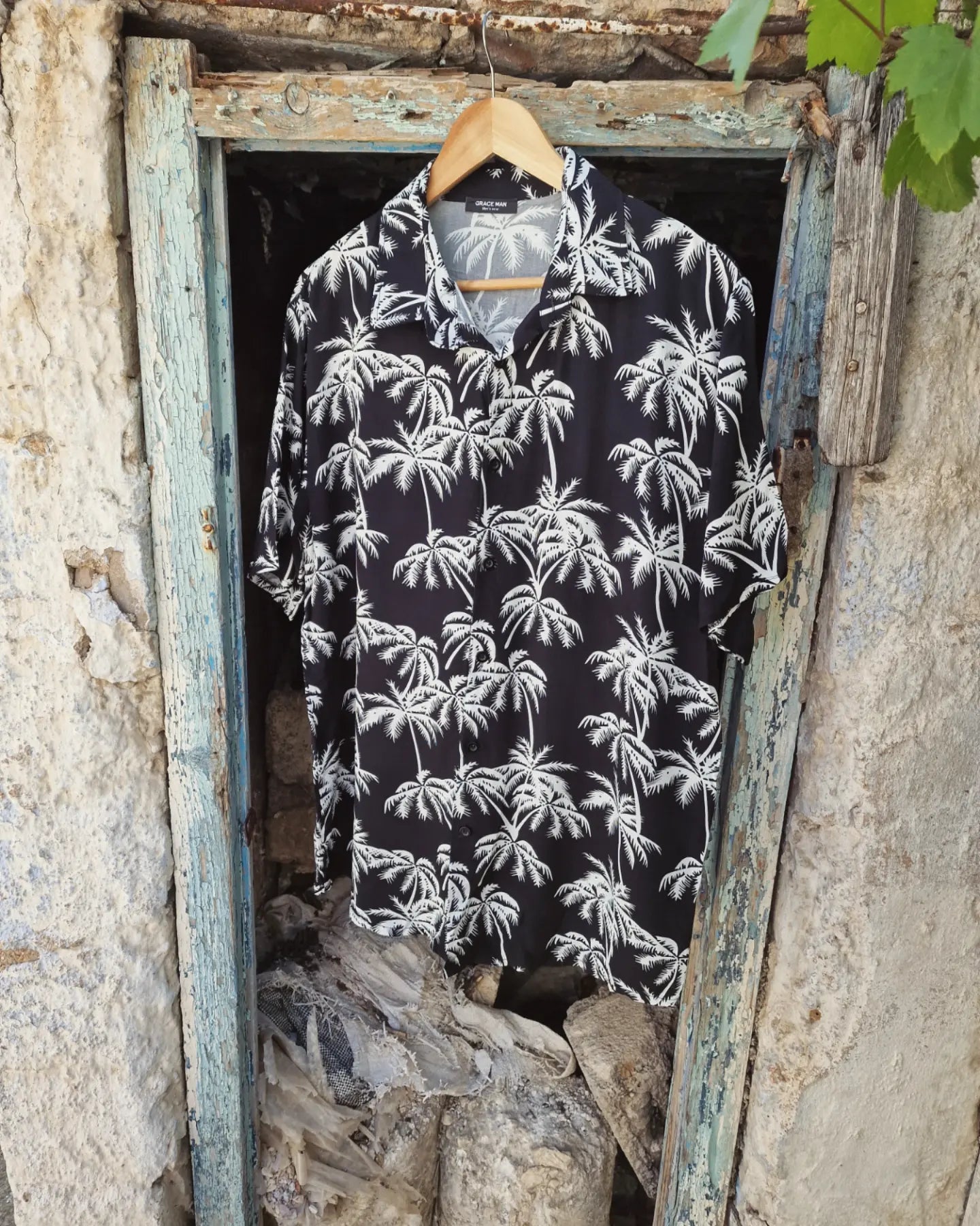 PALM TREE 2 πουκάμισο - Bohoskull