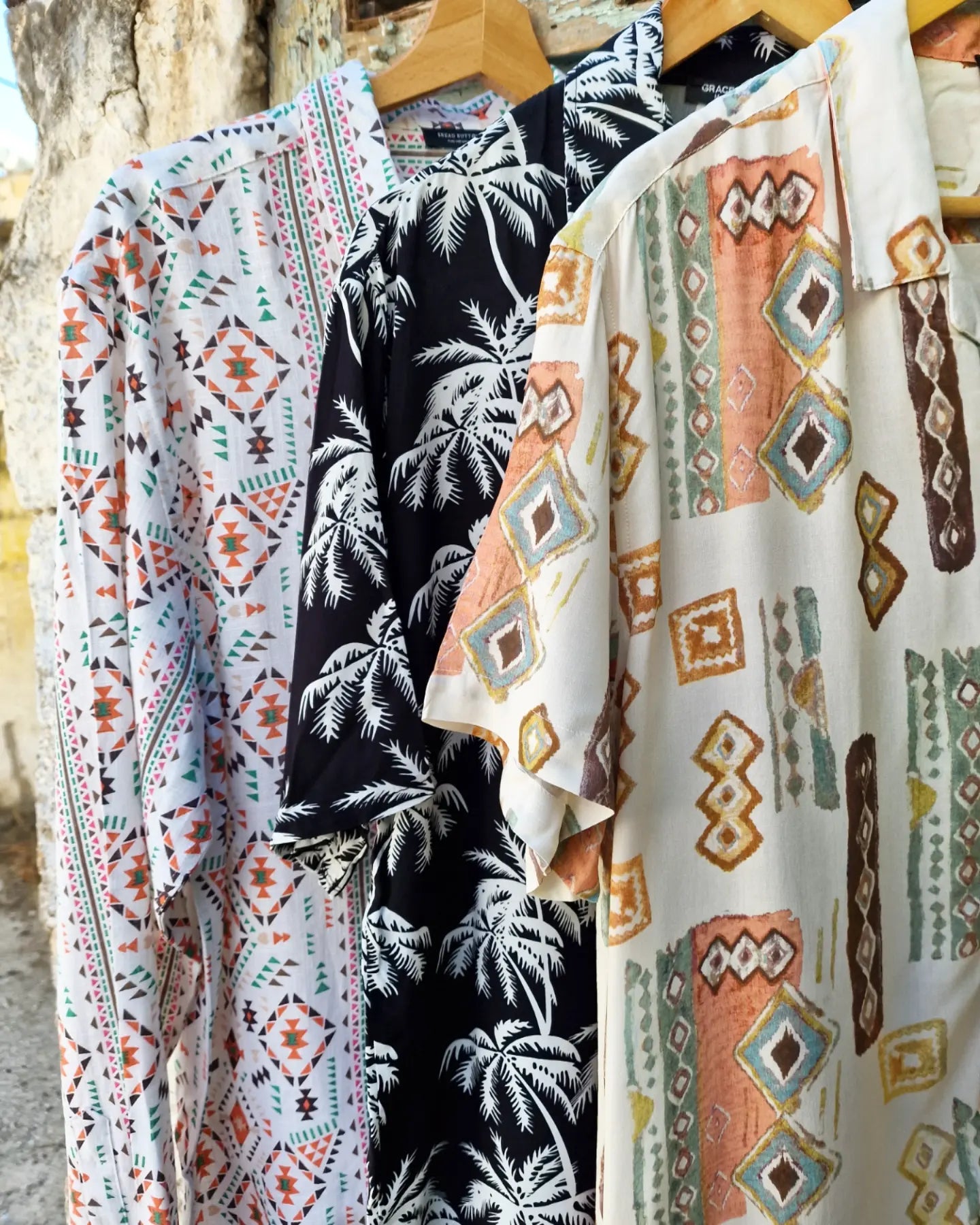 PALM TREE 2 πουκάμισο - Bohoskull