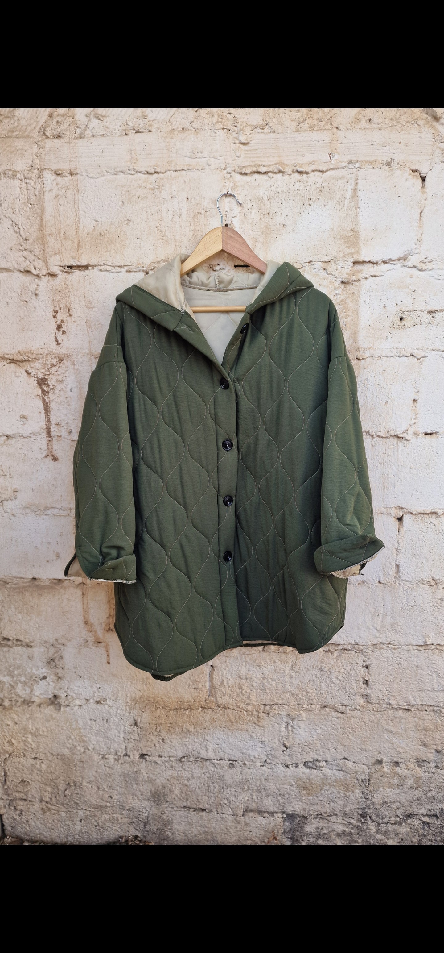 Felim παλτό one size με άνετη γραμμή - Bohoskull