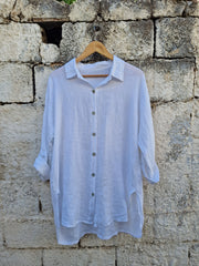 Maikel oversized linen shirt