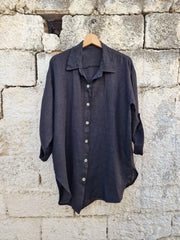 Maikel oversized linen shirt