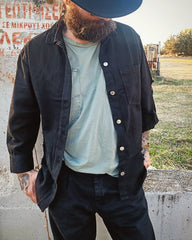 WOLFGANG JACKET-SHIRT oversized σε άνετη γραμμή - Bohoskull