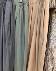 AARON υφασμάτινο παντελόνι onesize σε άνετη γραμμή - Bohoskull