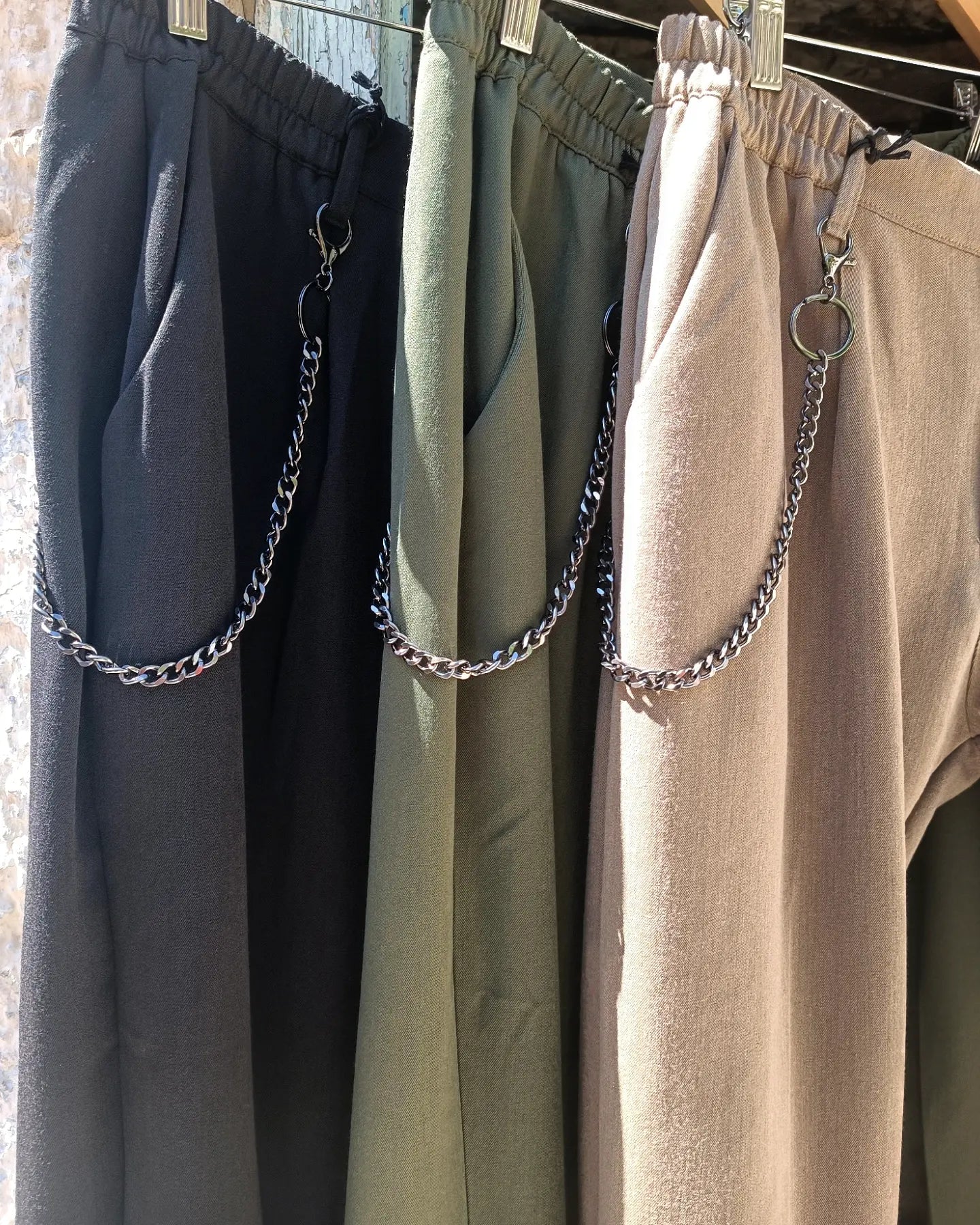 WILLIAM υφασμάτινο παντελόνι σε κανονική γραμμή - Bohoskull