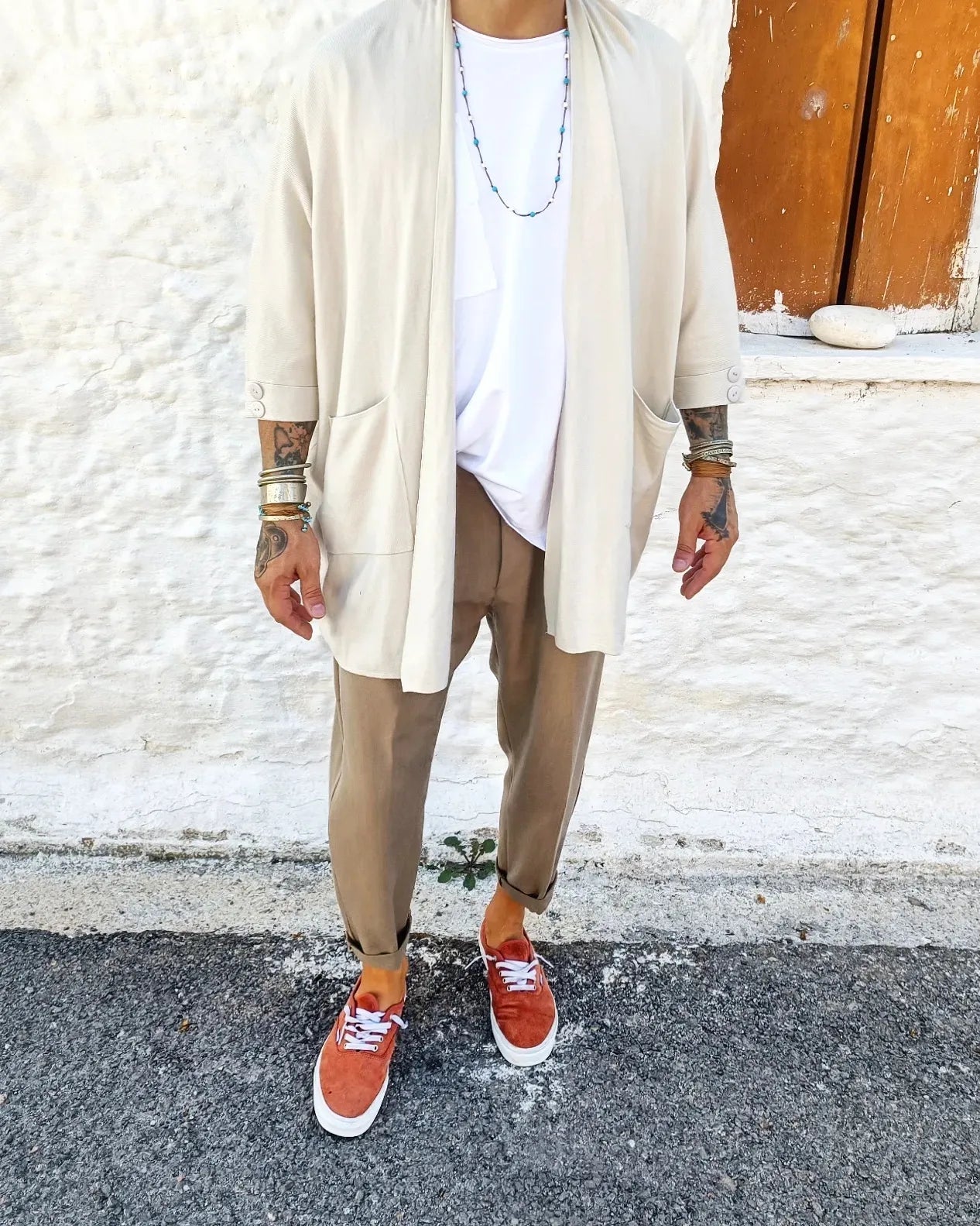 FORTUNA ζακέτα one size σε άνετη γραμμή - Bohoskull