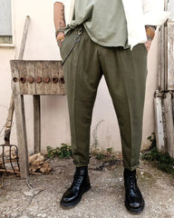 WILLIAM υφασμάτινο παντελόνι σε κανονική γραμμή - Bohoskull