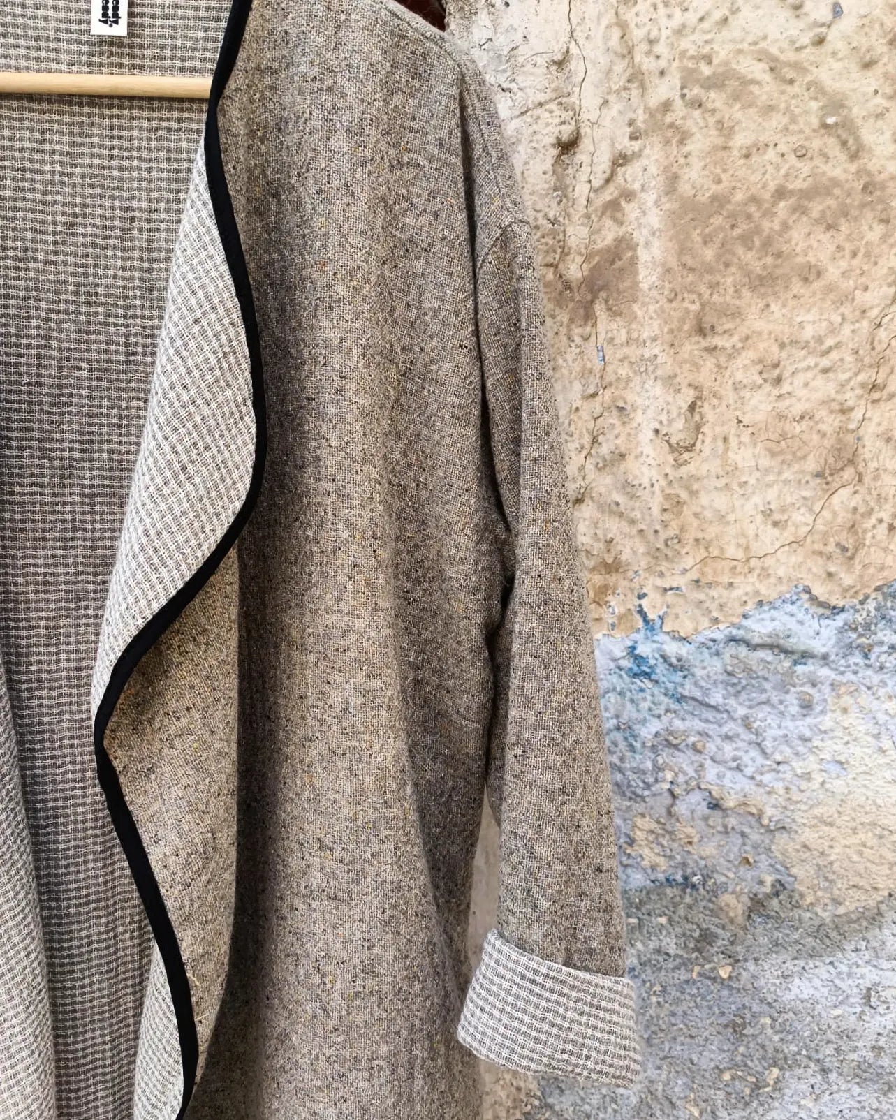 CHARLIE COAT one size με κανονική προς άνετη γραμμή - Bohoskull