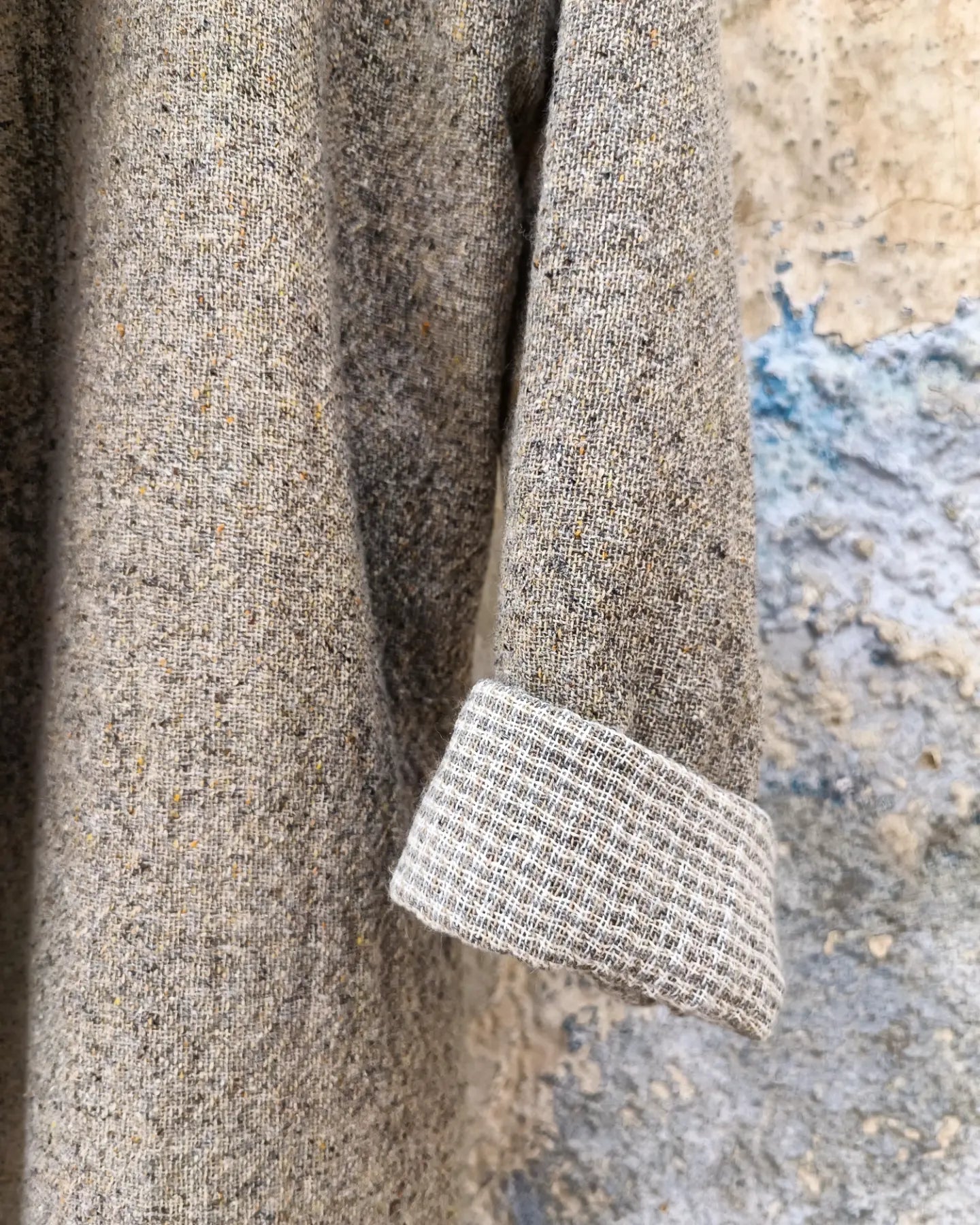 CHARLIE COAT one size με κανονική προς άνετη γραμμή - Bohoskull