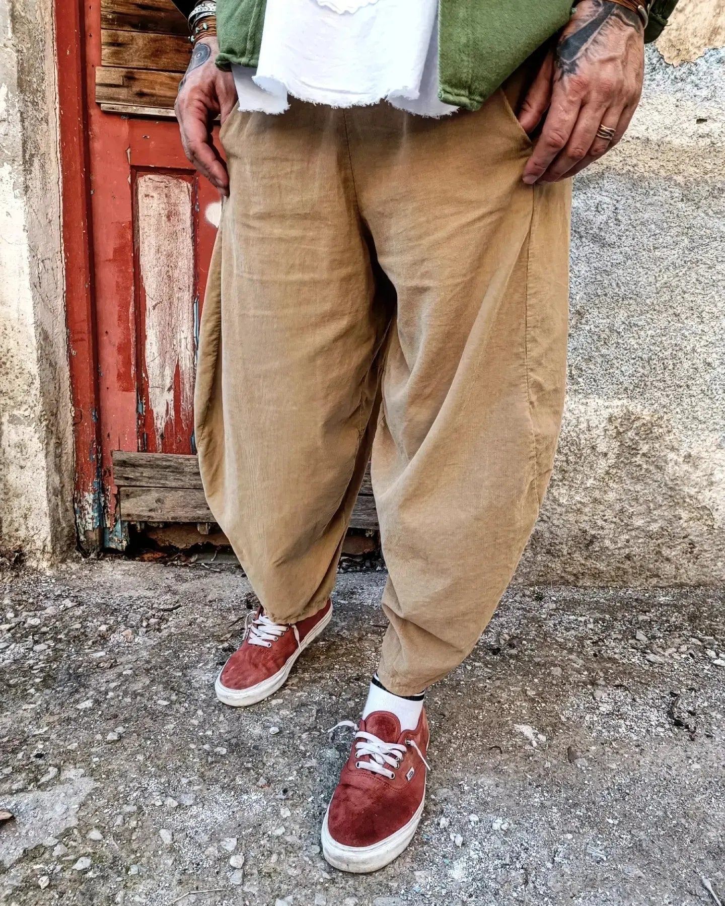 HECTOR baby cottle παντελόνι onesize σε πολύ άνετη γραμμή - Bohoskull