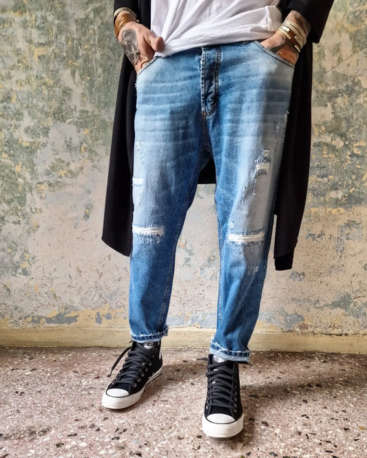 MORTIMER Τζιν παντελόνι με κανονική γραμμή - Bohoskull