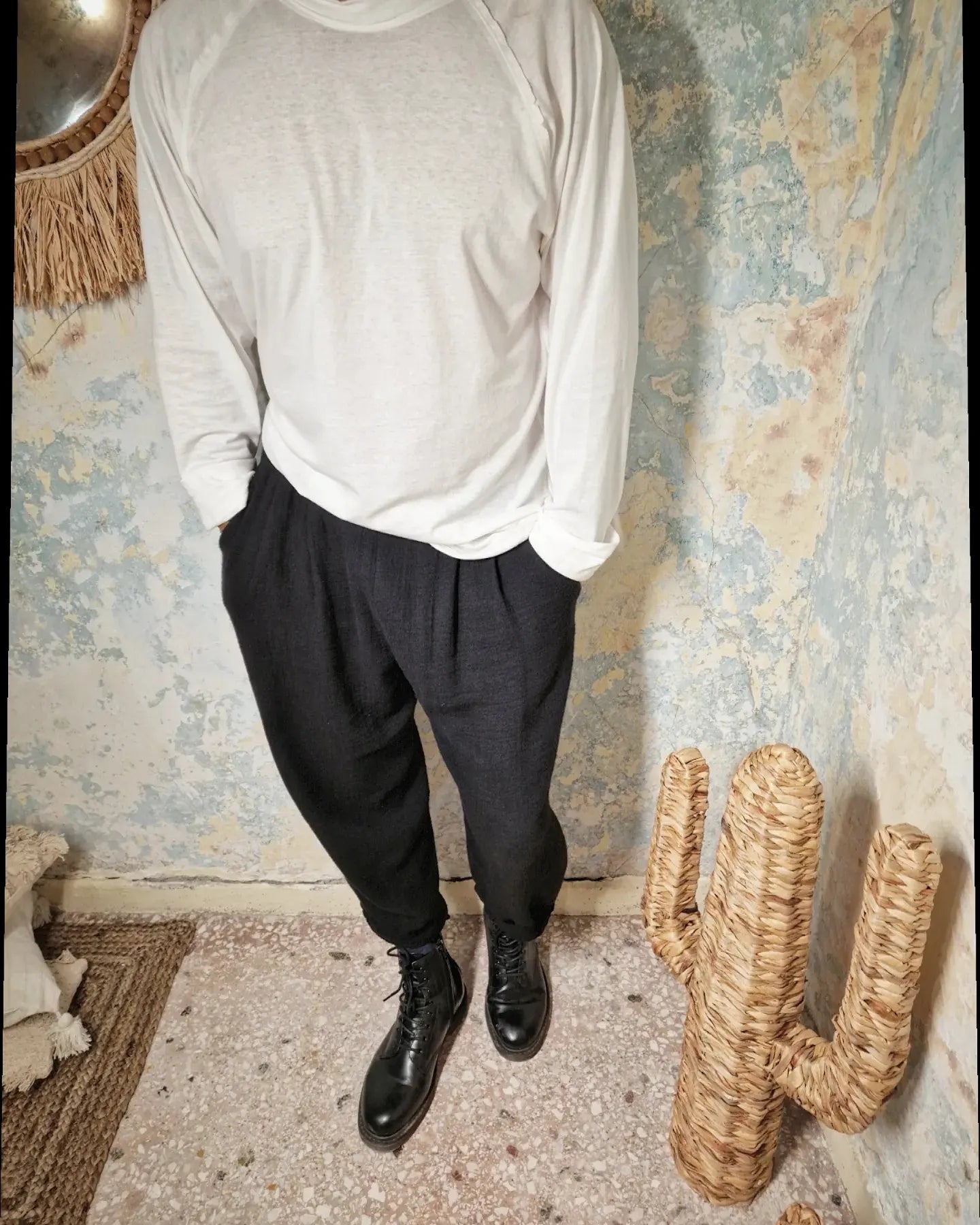 EDWARD παντελόνι άνετη γραμμή - Bohoskull