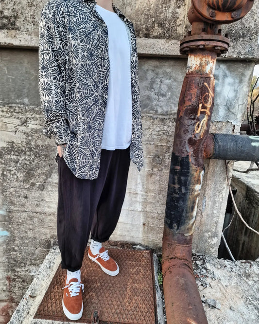 ELLI πουκαμίσα oversized - Bohoskull