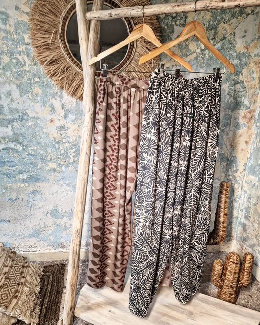 XAVITO παντελόνα oversized σε άνετη γραμμή - Bohoskull