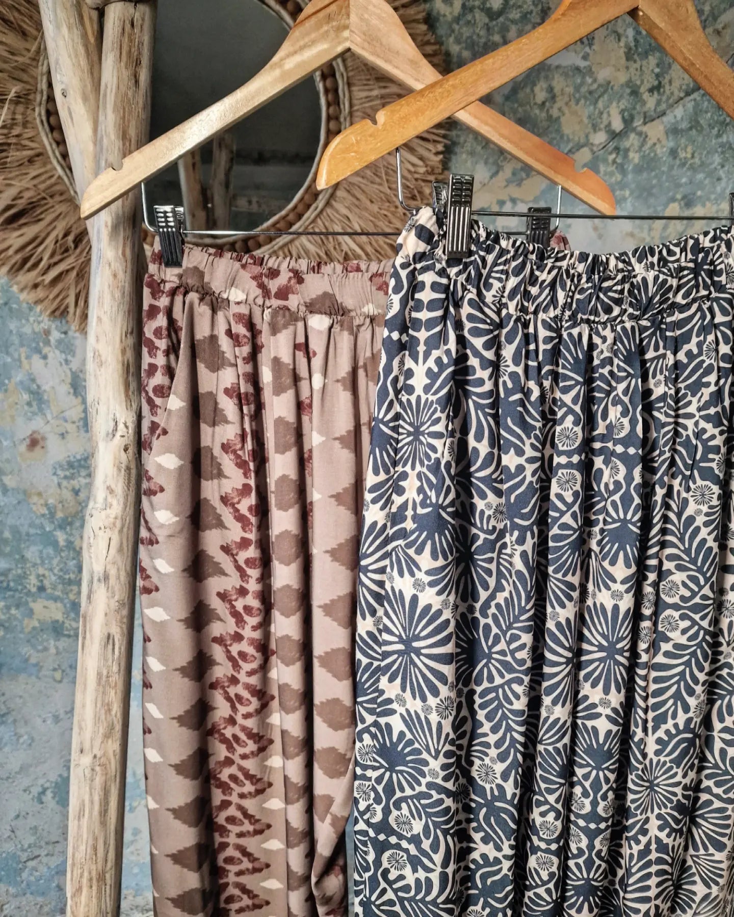 XAVITO παντελόνα oversized σε άνετη γραμμή - Bohoskull