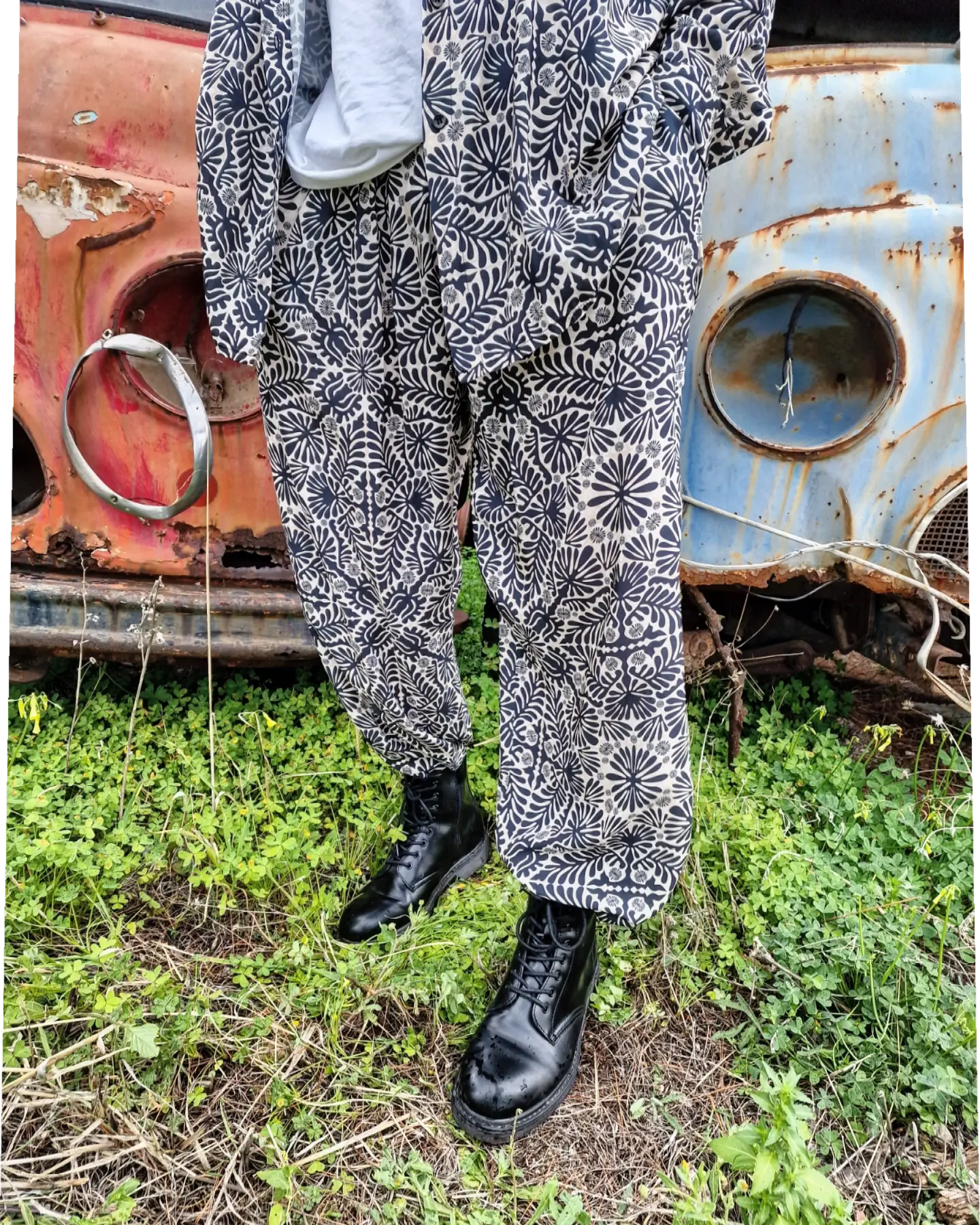 XAVITO παντελόνα oversized σε άνετη γραμμή - Bohoskull