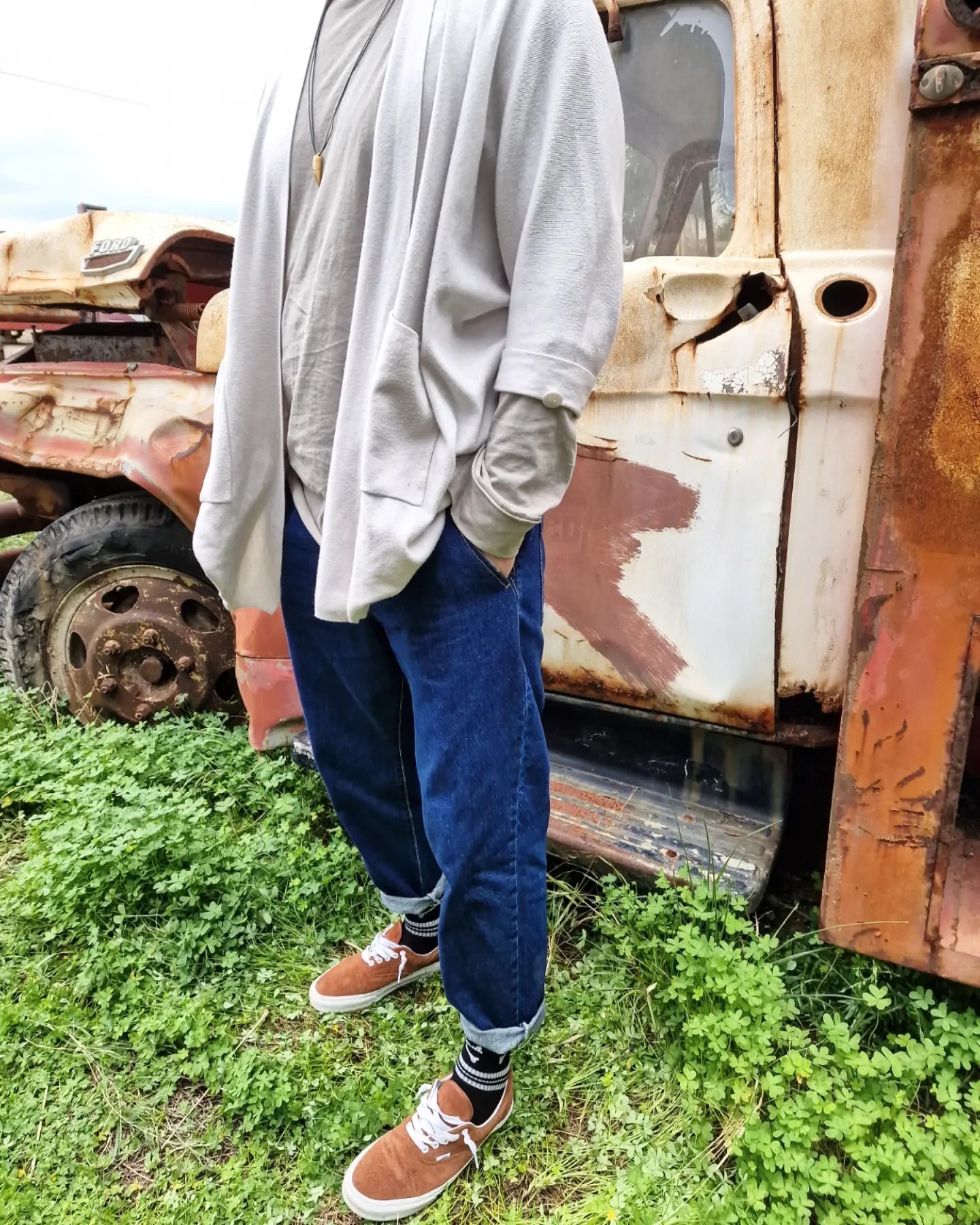 ADLER τζιν παντελόνι με κανονική προς άνετη γραμμή - Bohoskull