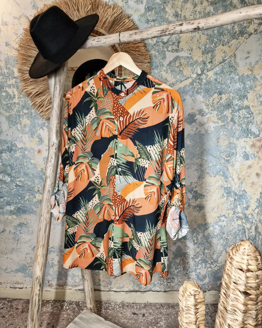 MAKANI πουκάμισο προς κανονική γραμμή - Bohoskull