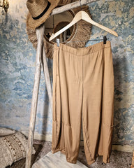 BASILICATA japanese παντελόνι oversized σε άνετη γραμμή - Bohoskull