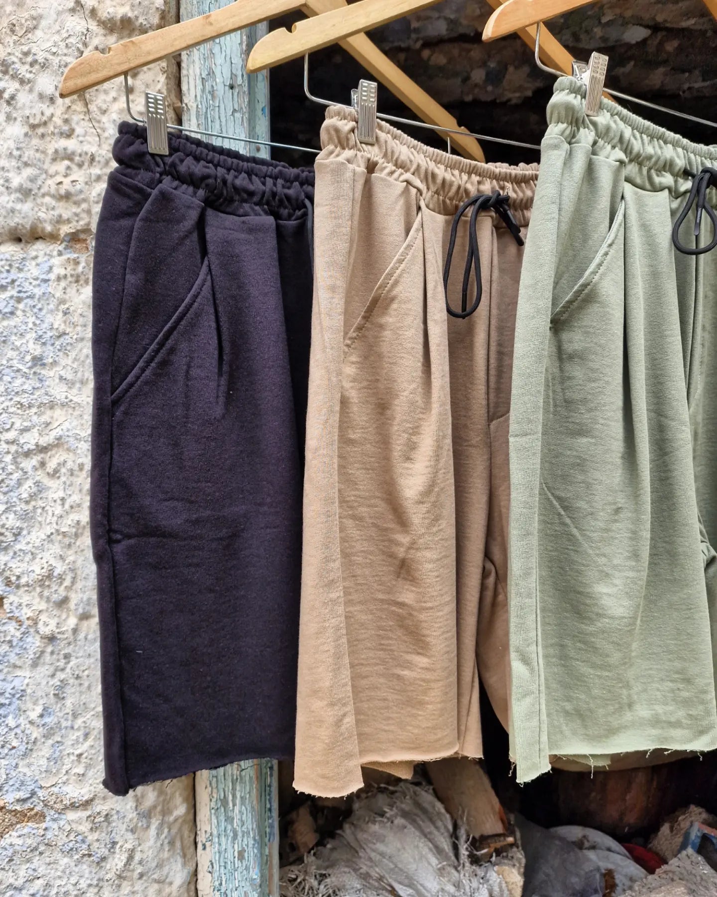 PLATO μακριά Βαμβακερή Bερμούδα - Bohoskull