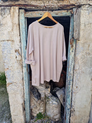 ARCADI Μπλούζα Onesize Oversized σε Άνετη Γραμμή - Bohoskull