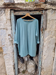 ARCADI Μπλούζα Onesize Oversized σε Άνετη Γραμμή - Bohoskull