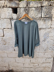 ARCADI Μπλούζα Onesize Oversized σε Άνετη Γραμμή - Bohoskull
