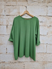 ARCADI Μπλούζα Onesize Oversized σε Άνετη Γραμμή
