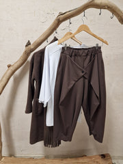 Manish  υφασμάτινο παντελόνι