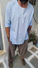 ARCADI Μπλούζα Onesize Oversized σε Άνετη Γραμμή