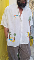 Rasem cotton oversized shirts.