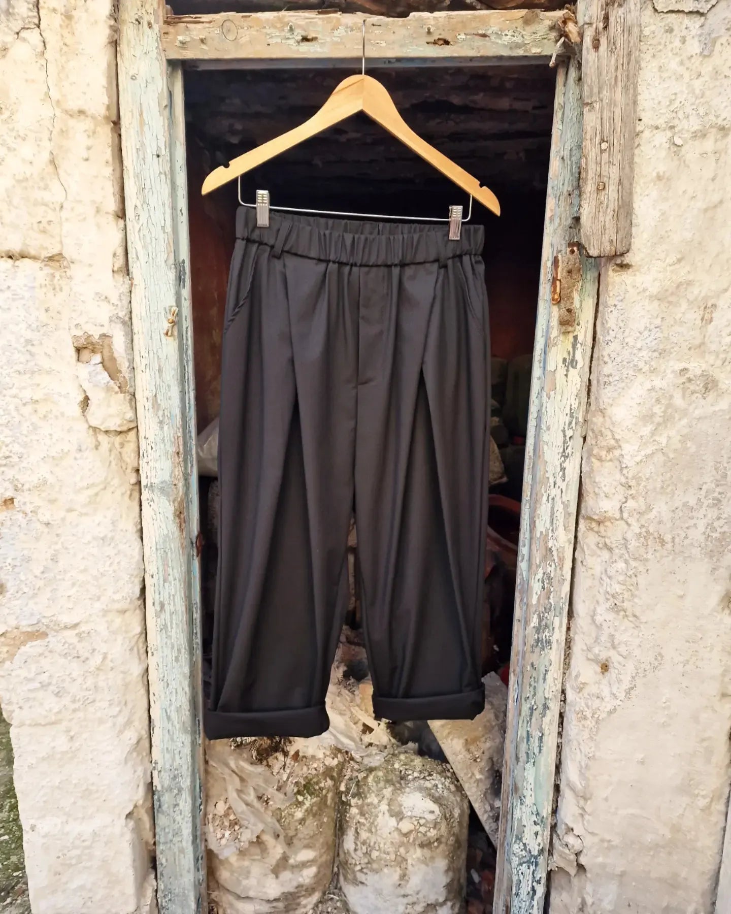 Reef  υφασμάτινο παντελόνι   onesize  oversized - Bohoskull