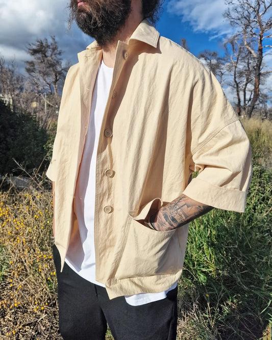 Tora japanese πουκάμισο onesize oversized - Bohoskull