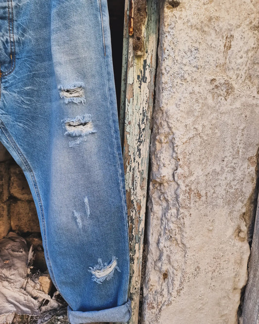 TEXAS  Τζιν παντελόνι με κανονική γραμμή
