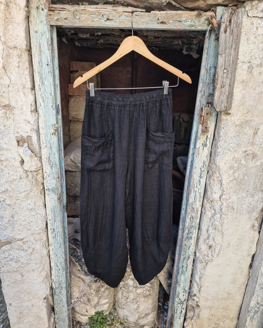 Kyron  λινό παντελόνι σε άνετη γραμμή