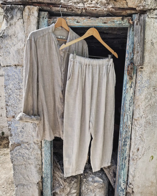 Paseka  Λινό παντελόνι