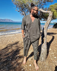 Einoras κιμονό  σε κανονική γραμμή