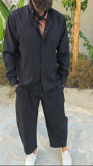 Humza set trousers shirt and scarf