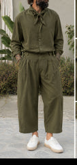 Humza set trousers shirt and scarf
